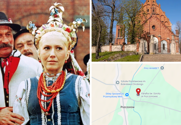 Serial Chłopi i Parafia św. Doroty w Pszczonowie