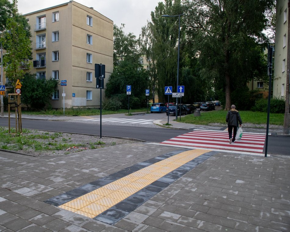 Ulica Ossowskiego po remoncie 