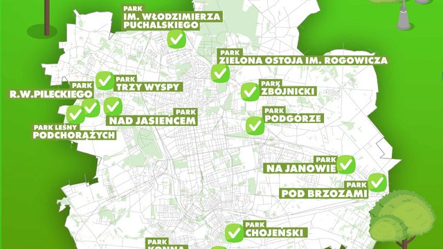 Parki leśne w Łodzi. W mieście powstało aż 130 hektarów zieleni. To nie koniec! [MAPA]