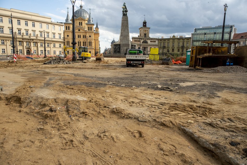 Plac Wolności Łódź