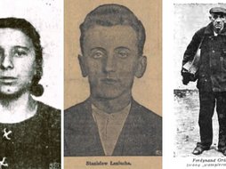 Maria Zajdel, Stanisław Łaniucha i Ferdynand Grüning