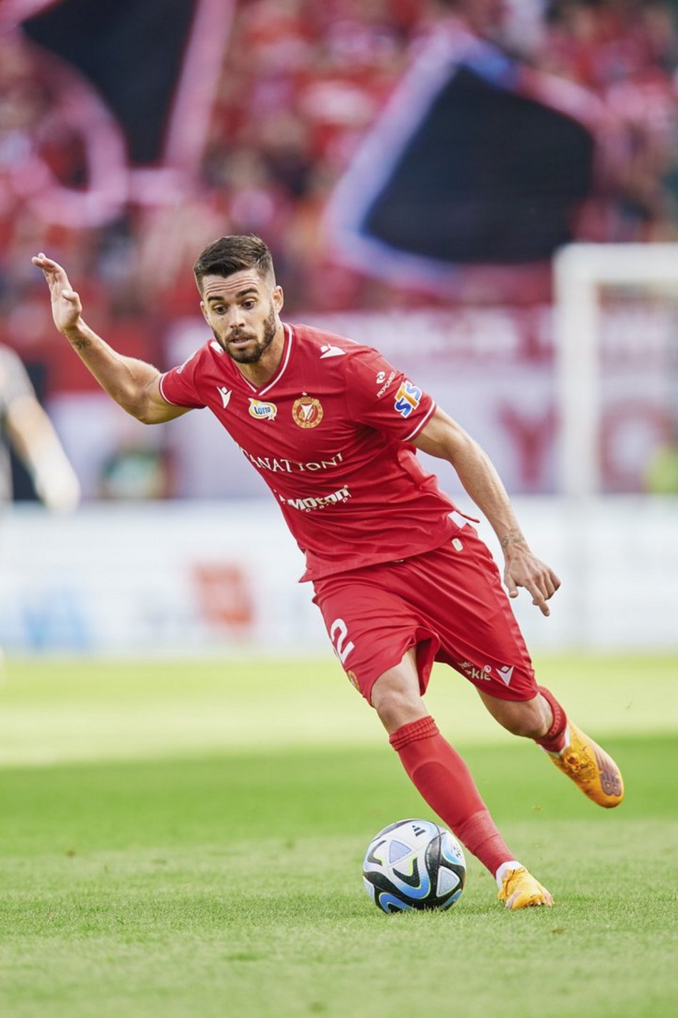 piłkarze na murawie