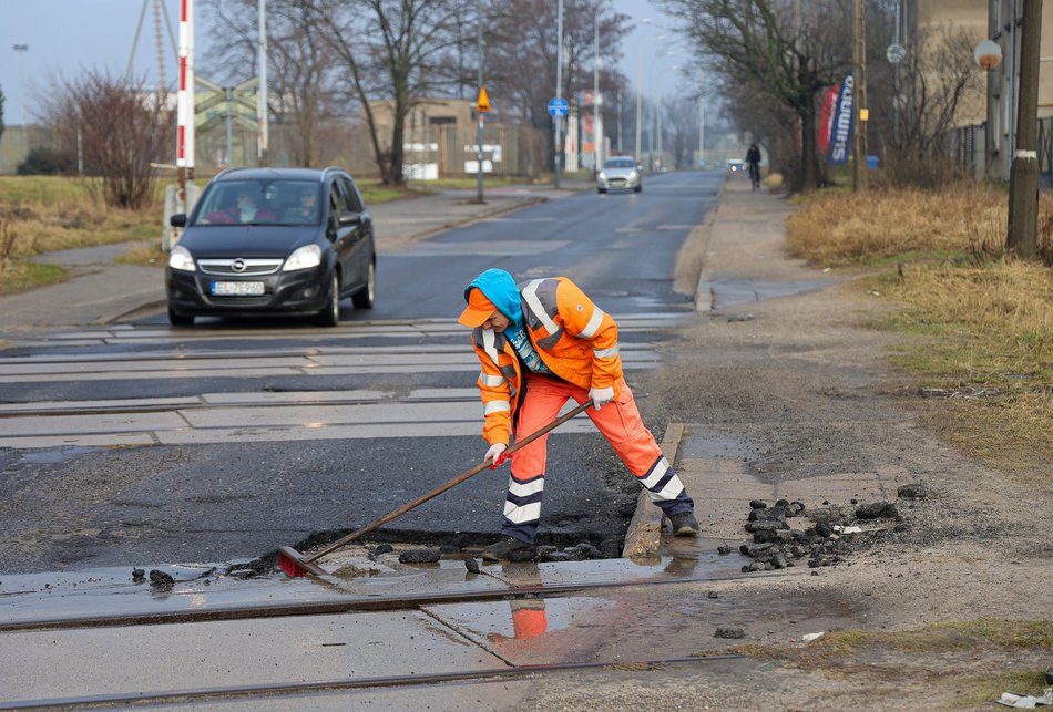 Naprawa nawierzchni ul. Wieniawskiego