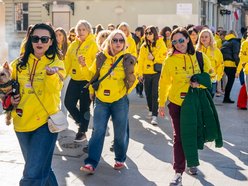 Łódź. Zobacz, jak "Babski Rajd AutoMocne" popędził Piotrkowską w Łodzi!