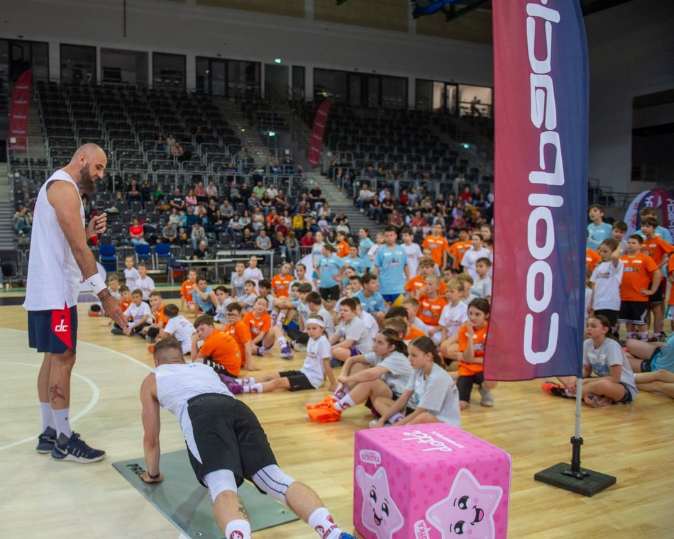 Marcin Gortat Camp w Łodzi kolejny raz przeszedł do historii. Zobacz, jak trenowały dzieci!