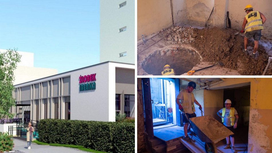 Łódź. Trwa remont w nowym żłobku w Łodzi! Powstaje w miejscu kultowej kiedyś kawiarni Irena