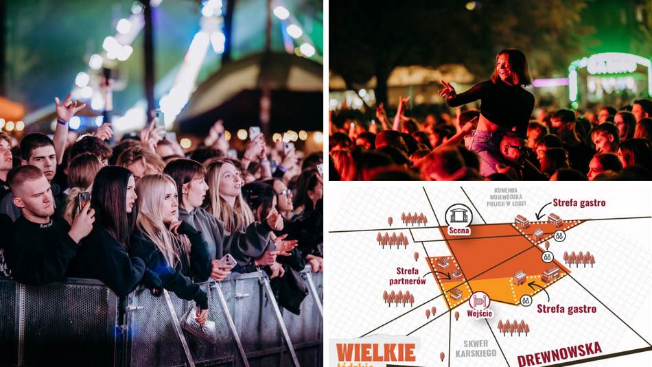 Łódź. Juwenalia 2026 w Łodzi. Line-up dzień po dniu, mapa, bilety i informacje organizacyjne