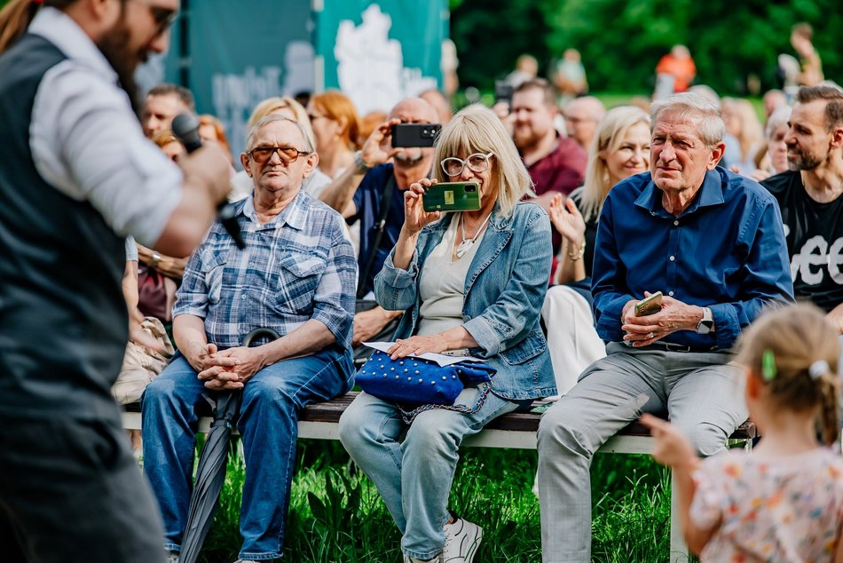 Łódź. Wyjątkowy koncert w parku Julianowskim. Uczczono 80-lecie Akademii Muzycznej w Łodzi