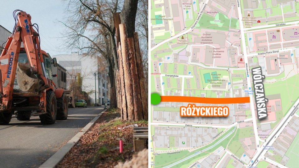 Łódź. Nowa droga do Politechniki w Łodzi. Ułatwi dojazd na Górniak