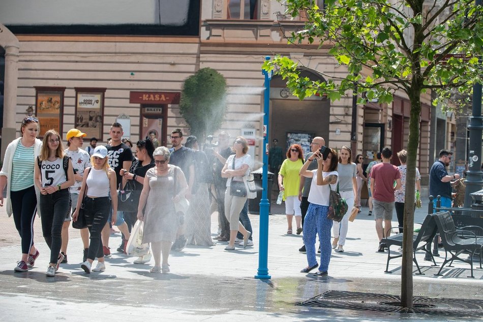 Łódź. Upały w Łodzi nie odpuszczają! Sprawdź, jak zadbać o siebie i swoich bliskich