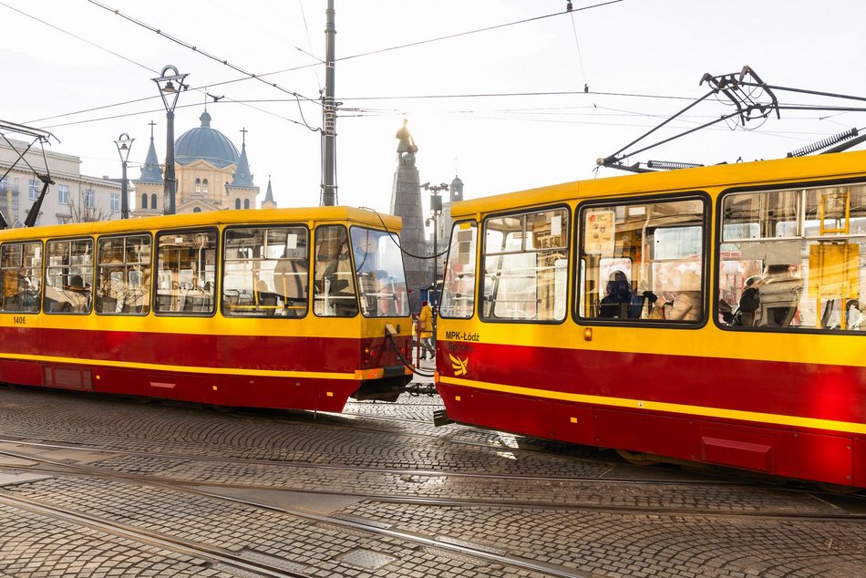 Łódź. Remonty torowisk MPK Łódź w wakacje. Zmiany w ruchu i linie zastępcze w kluczowych lokalizacjach