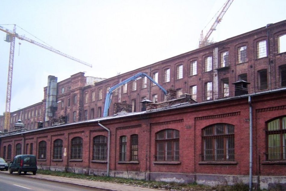 Lofty na Księżym Młynie przed remontem