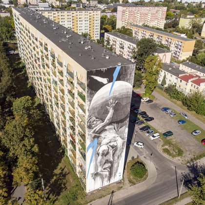 Łódzkie murale , fot. ŁÓDŹ.PL