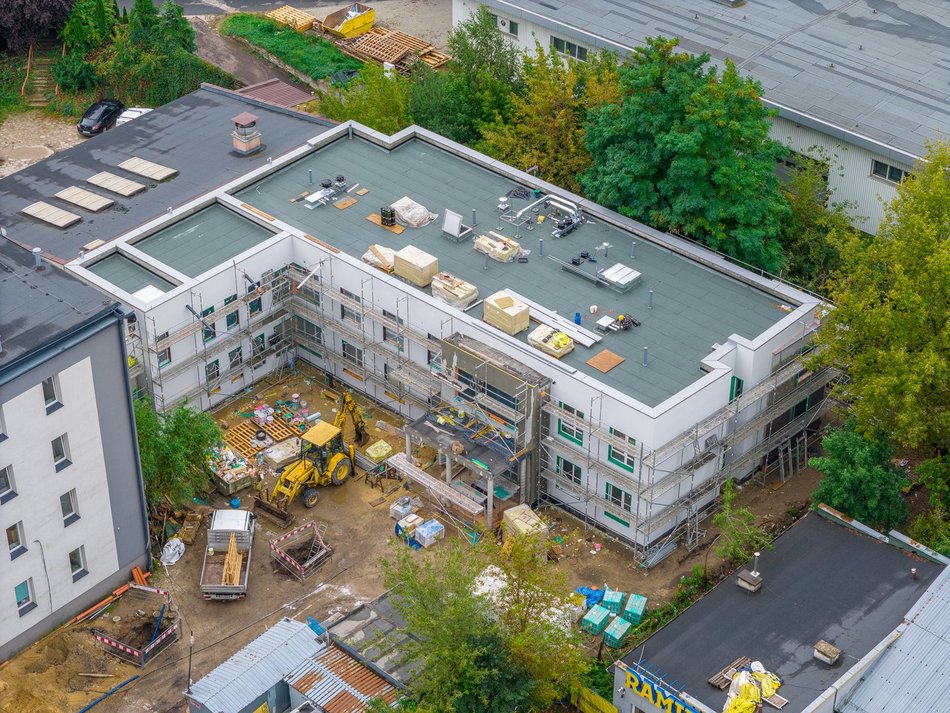 Budowa hostelu dla osób wychodzących z nałogu i ofiar przemocy domowej przy ul. Niciarnianej 41