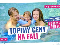 Aquapark Fala z atrakcyjną promocją