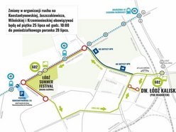 Jak dojechać na Łódź Summer Festival 2025? MPK Łódź, ŁKA, PKP, objazdy i parking