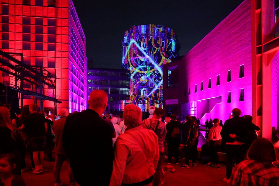 festiwal światła w Łodzi