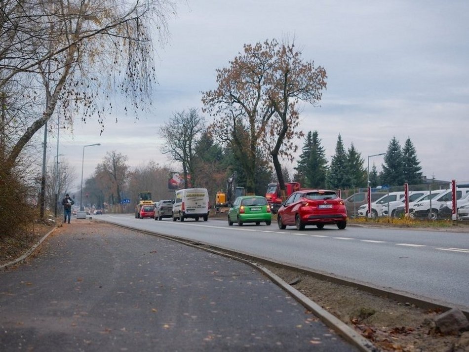 Łódź. Ulica Brzezińska