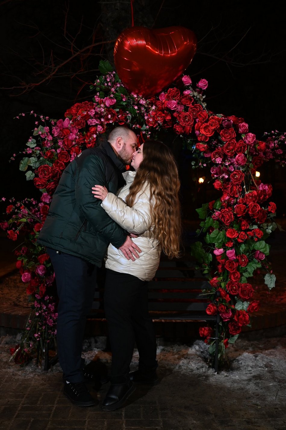 Łódź. Walentynki w Pasażu Rubinsteina w Łodzi. Aż czuć miłość w powietrzu!