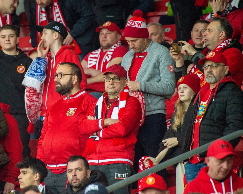 Łódź. Widzew Łódź - Jagiellonia Białystok. Byłeś/aś na meczu? Znajdź się w galerii zdjęć