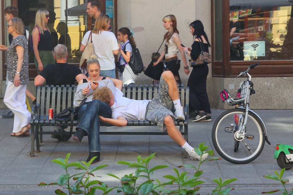 Lato zawitało na Piotrkowską i plac Wolności. To gorący weekend w Łodzi