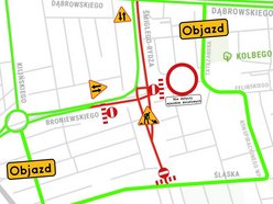 Łódź. Remonty dróg na Górnej w Łodzi nie zwalniają tempa! Kolej na rewolucję na rondzie Broniewskiego