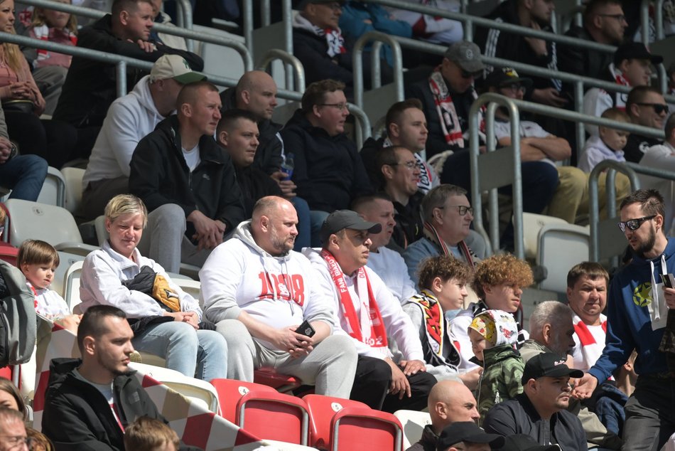 Kibice na meczu ŁKS Łódź ze Stalą Rzeszów. Byłeś? Odszukaj się w galerii