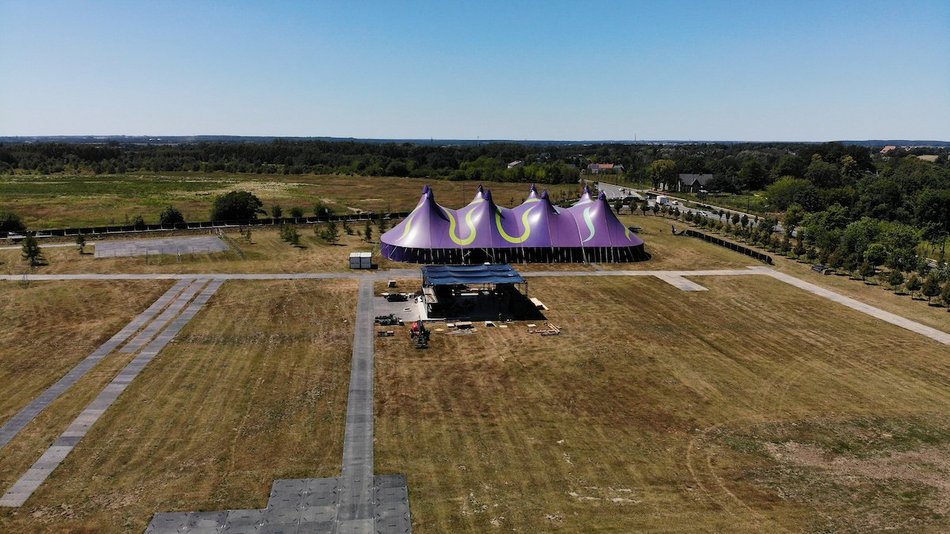 Łódź. Audioriver 2025 w Łodzi tuż tuż! Powstają już sceny festiwalowe