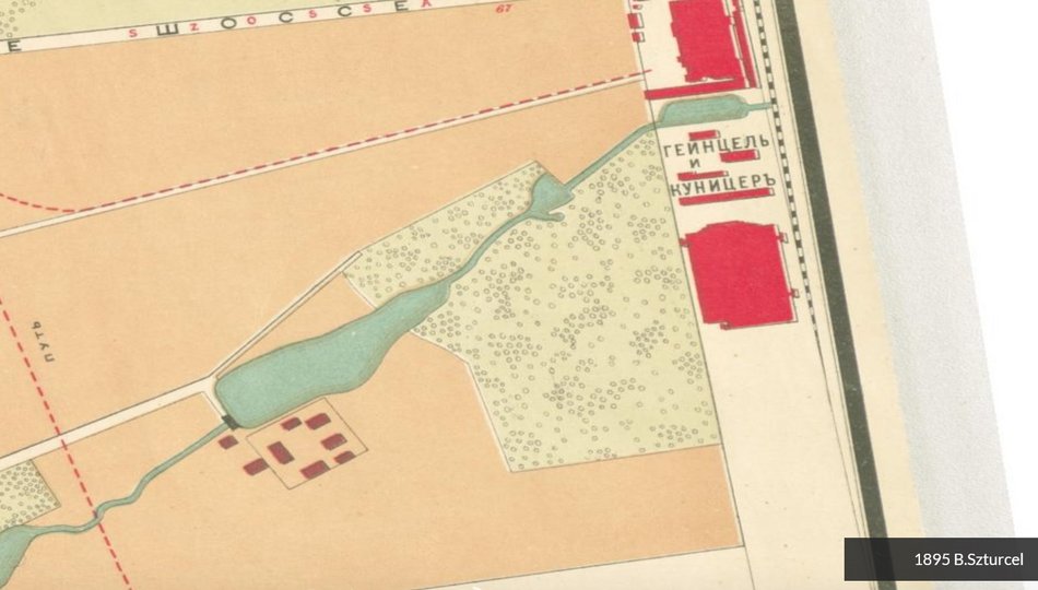 Archiwalna mapa - Araszt i Wójtowski Młyn