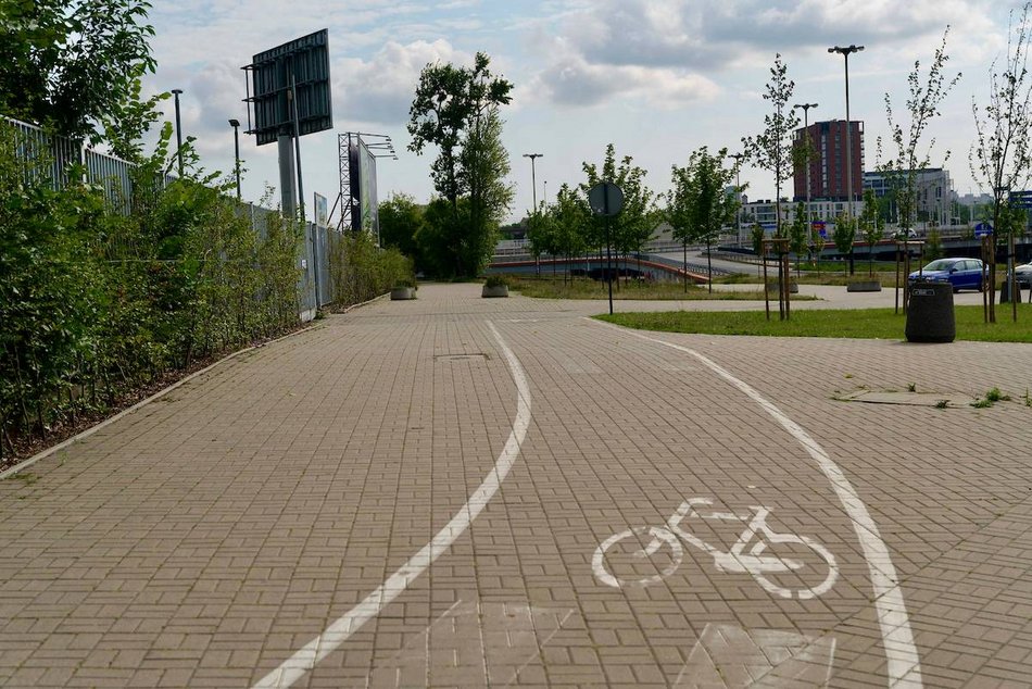 Nowa droga rowerowa przy Atlas Arenie. Lada chwila rozpoczną się prace