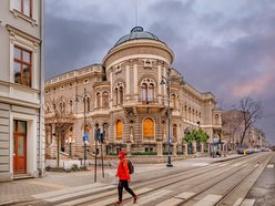 Łódź. Dawny zespół pałacowo - parkowy Karola Poznańskiego w Łodzi
