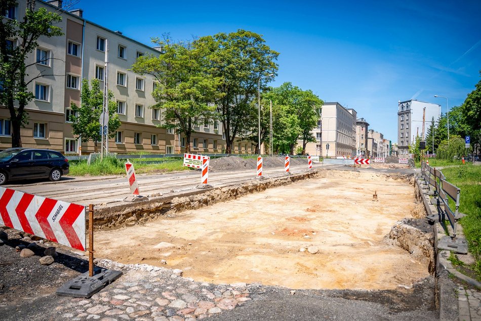 Łódź. Remont Franciszkańskiej w Łodzi