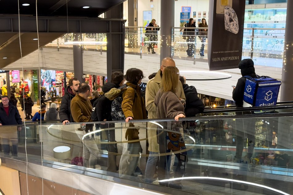 Przedświąteczna gorączka w Galerii Łódzkiej. Ile osób zdecydowało się na zakupy?
