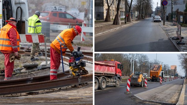 Łódź. Remonty ulic przy Górniaku. Wiemy, kiedy koniec prac na Placu Niepodległości, Pabianickiej i Różyckiego!