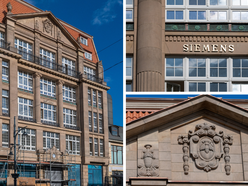 Łódź. Kamienica Siemensa w Łodzi odsłoniła elewację. Zegar, ażurowe balustrady, balkony i więcej