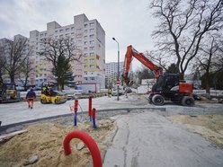 Łódź. Remont ul. Wioślarskiej w Łodzi