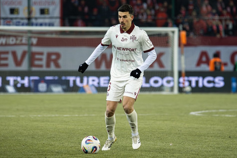 Łódź. Shehu - piłkarz Widzewa Łódź