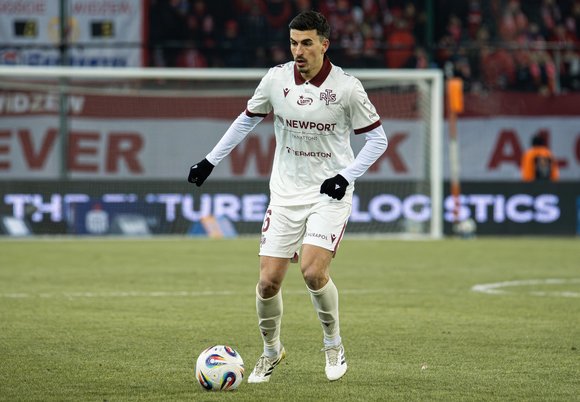 Łódź. Shehu - piłkarz Widzewa Łódź