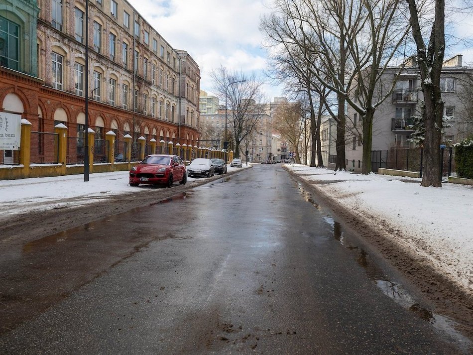 Łódź. Ulica Wigury