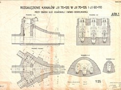 Łódź, Plan rozgałęzienia kanałów