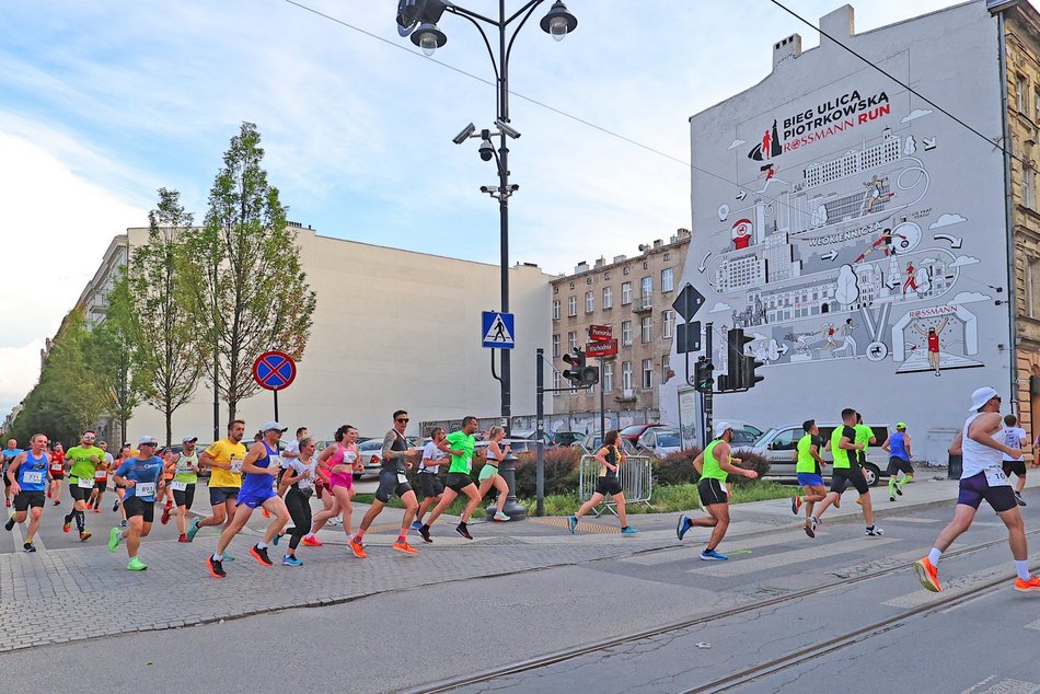 Bieg Ulicą Piotrkowską Rossmann Run 2024