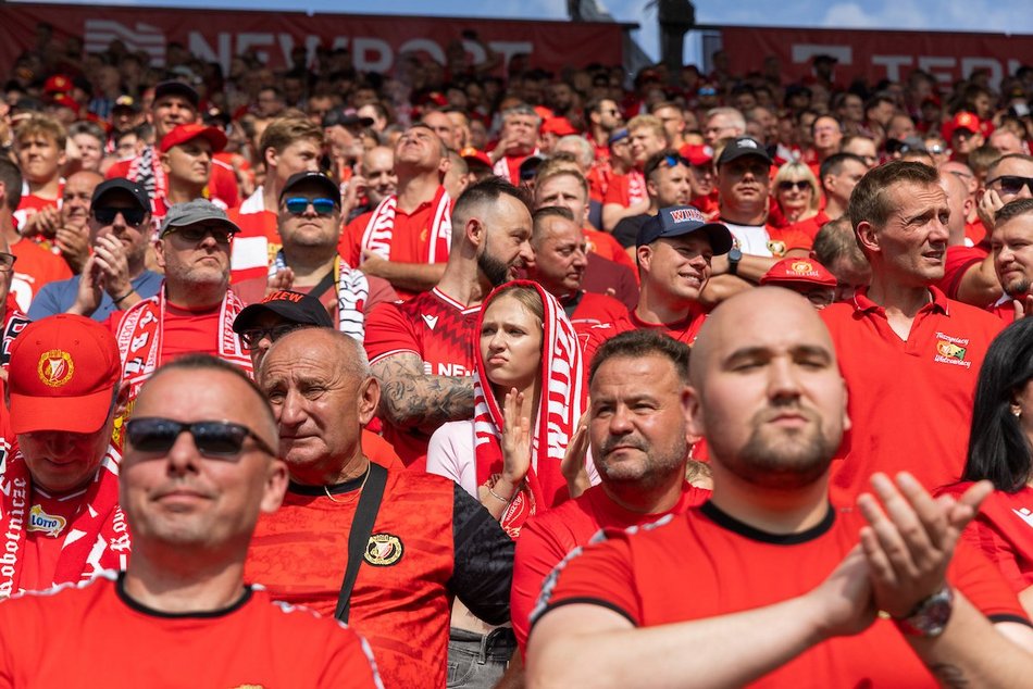 Łódź. Kibice na meczu Widzewa Łódź z Zagłębiem Lubin. Byłeś? Odszukaj się w galerii