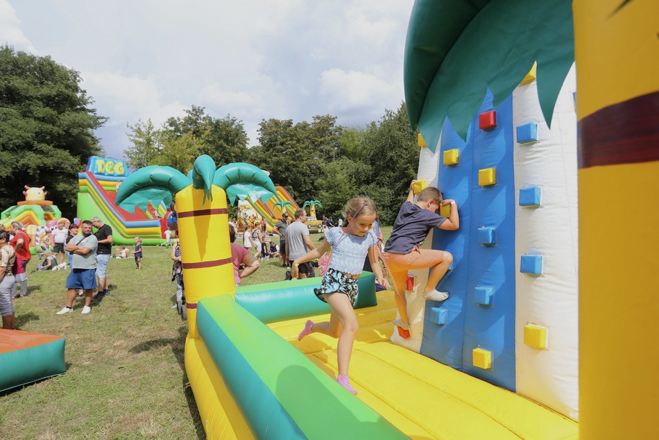 Dmuchańce w parku Podolskim w Łodzi! Zabawy nie będzie końca