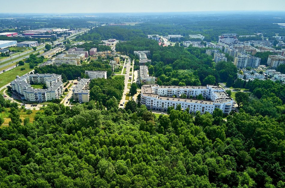 osiedle z lotu ptaka