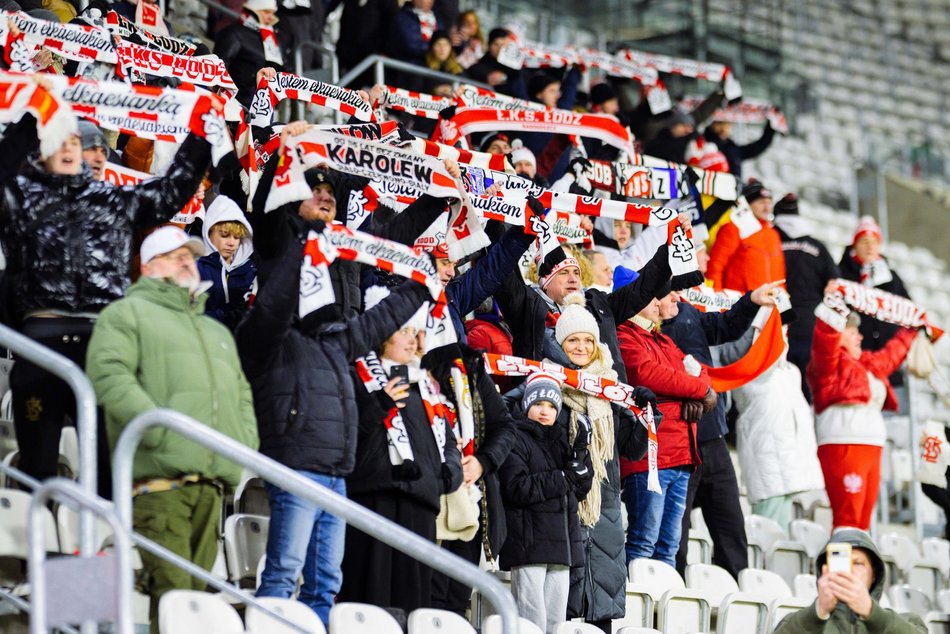 Łódź. Kibice na meczu ŁKS Łódź - Chrobry Głogów. Byłeś/aś? Znajdź się w galerii!