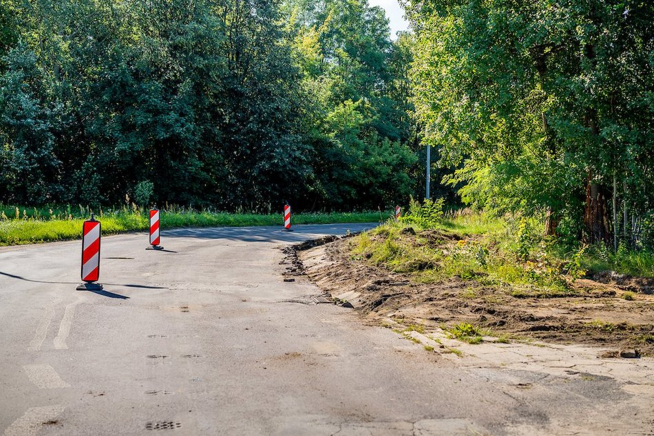 Remont Szparagowej i Wersalskiej wystartował. Dwie ulice na Teofilowie zyskają nowy asfalt i chodniki