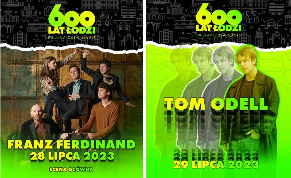 Łódź Summer Festival - Franz Ferdinand i Tom Odell
