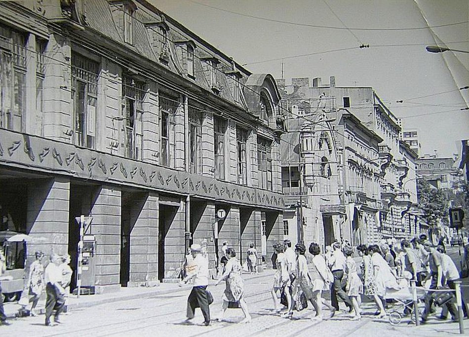 Łódź. Ulica Tuwima w Łodzi - lata 1970-1980