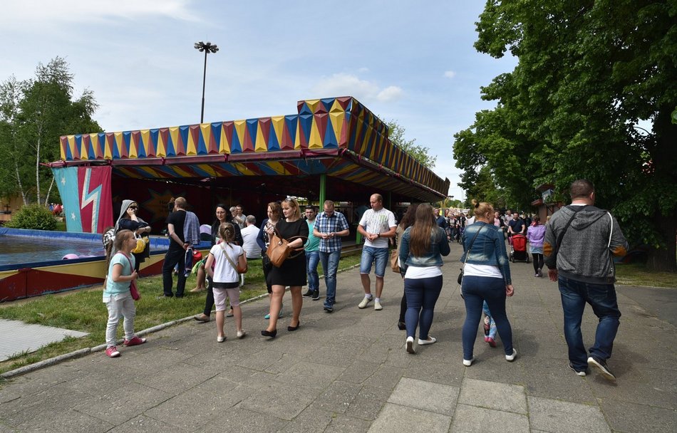Dawny lunapark w Łodzi