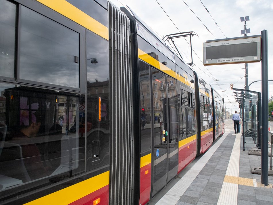 Przystanki tramwajowe na Zachodniej już gotowe